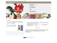 Tablet Screenshot of camelliaoil.com